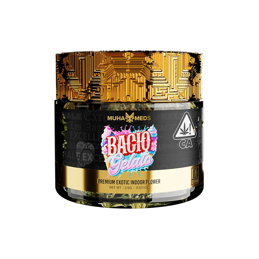 Bacio Gelato hybrid Flower 3.5 GRAMS | 0.123 OZ