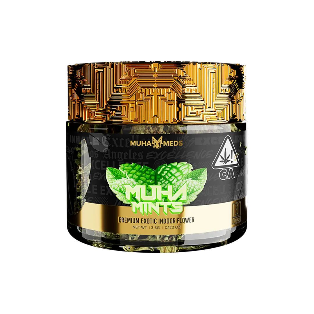 Muha Mints Flower 3.5 GRAMS | 0.123 OZ