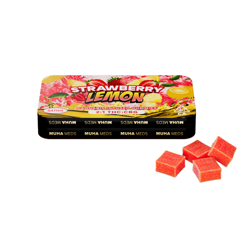 STRAWBERRY LEMON INFUSED GUMMIES