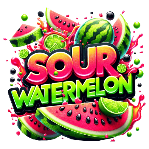 SOUR WATERMELON INFUSED GUMMIES - Image 2