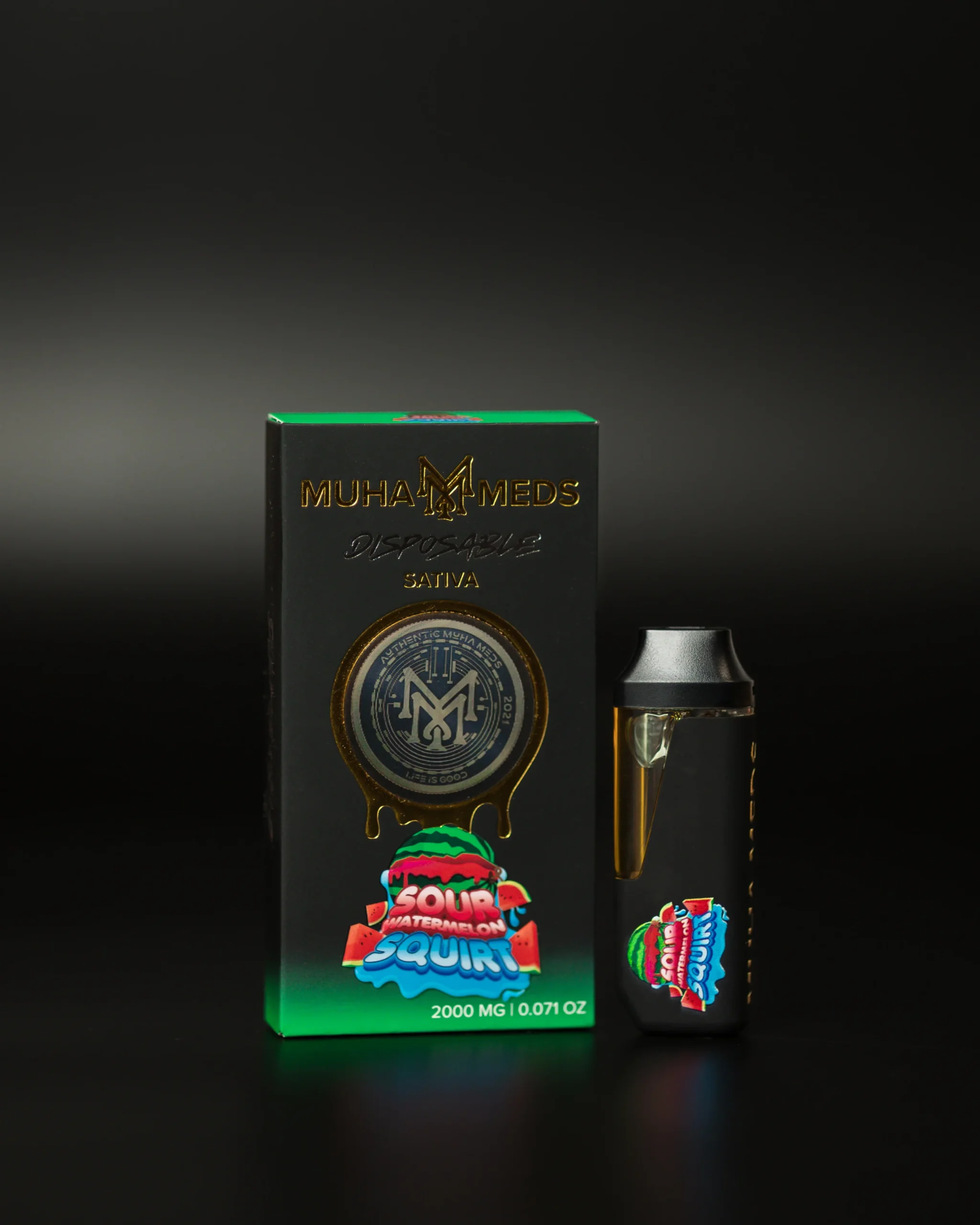 SOUR WATERMELON SQUIRT | SATIVA 2000MG THC