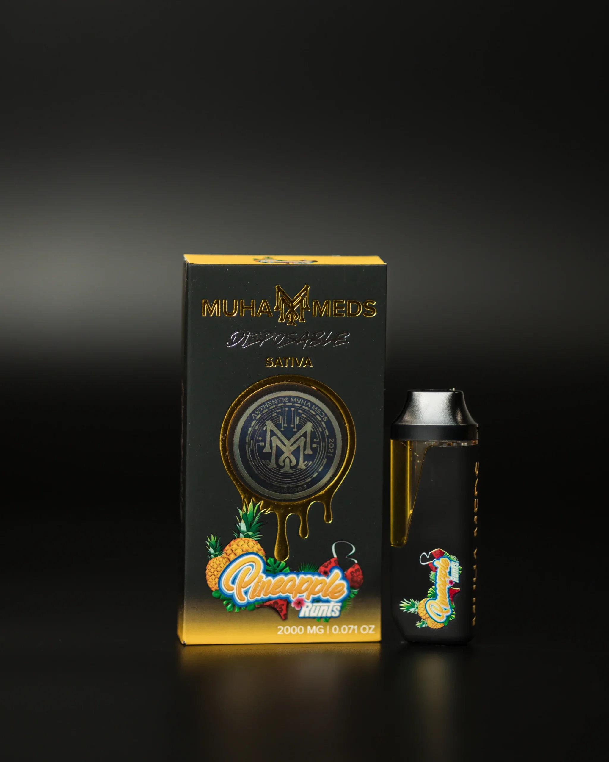 PINEAPPLE RUNTZ | SATIVA 2000MG THC
